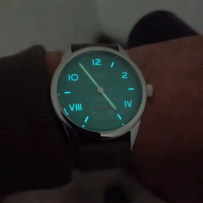 Montre mécanique automatique haut de gamme pour homme de 39 mm avec mouvement Sea-Gull ST17