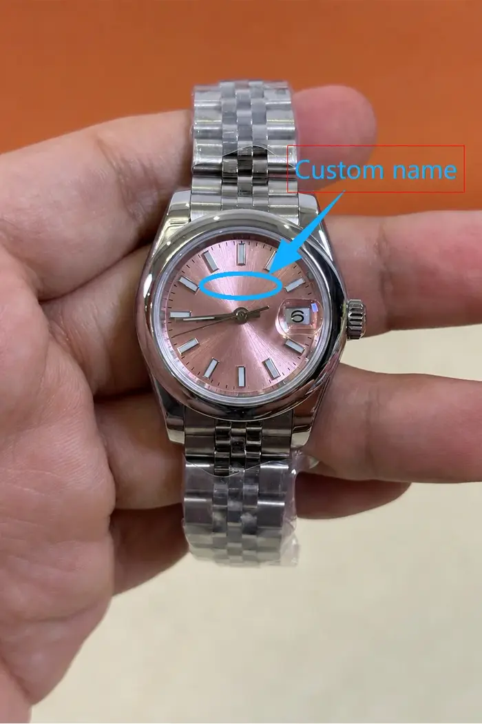 Montre mécanique de luxe pour femme
