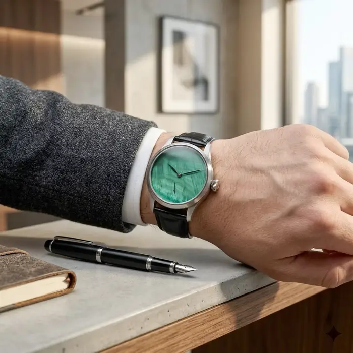 Montre CORGEUT 42 mm avec logo personnalisé