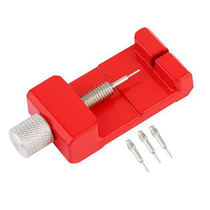 Kit d'outils de réparation de bracelet de montre en métal, dissolvant, ajusteur d'outils, goupille d