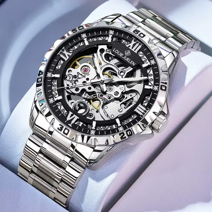 Montre pour homme, entièrement automatique