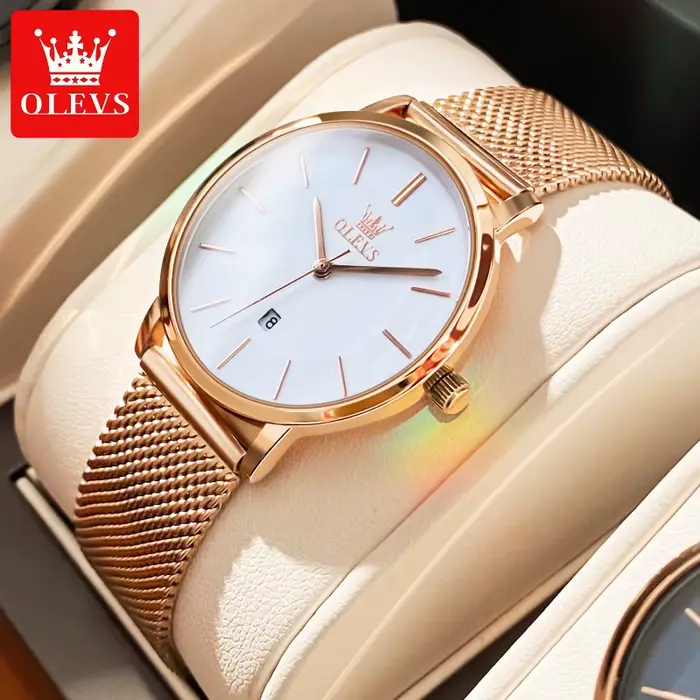OLEVS – montre de luxe à Quartz pour femmes