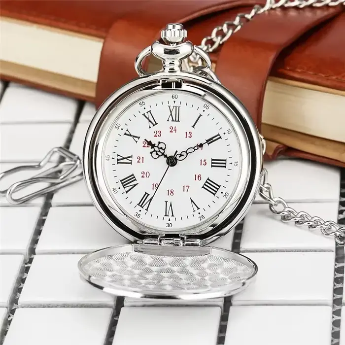 Montre de poche analogique à quartz « Je t'aime pour toujours » pour fille