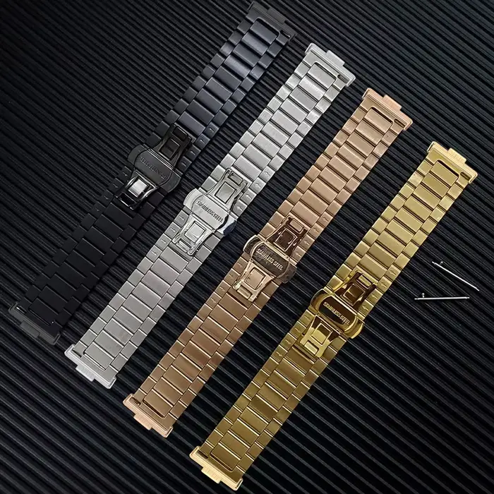 Bracelet en acier inoxydable pour montre Huawei Fit 5 5 Pro 4 Pro 4 3 accessoires pour montre connectée occasionnels unisexe
