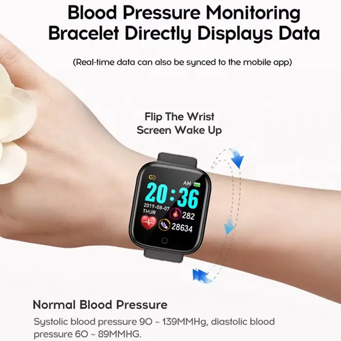 Montre connectée pour femmes et hommes