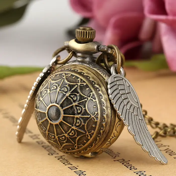 Montre de poche à Quartz en Bronze