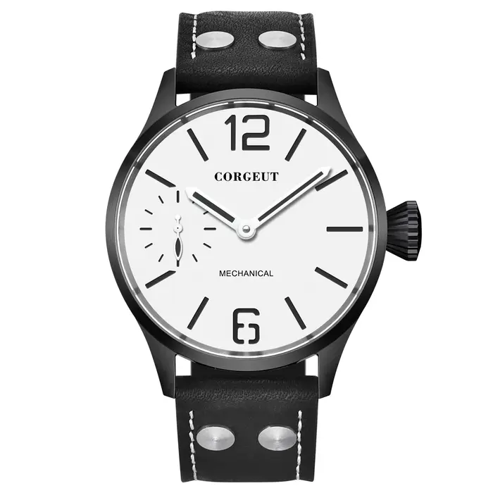 Logo personnalisé bricolage 43mm ST3600 montre homme étanche hommes qualité luxe verre saphir