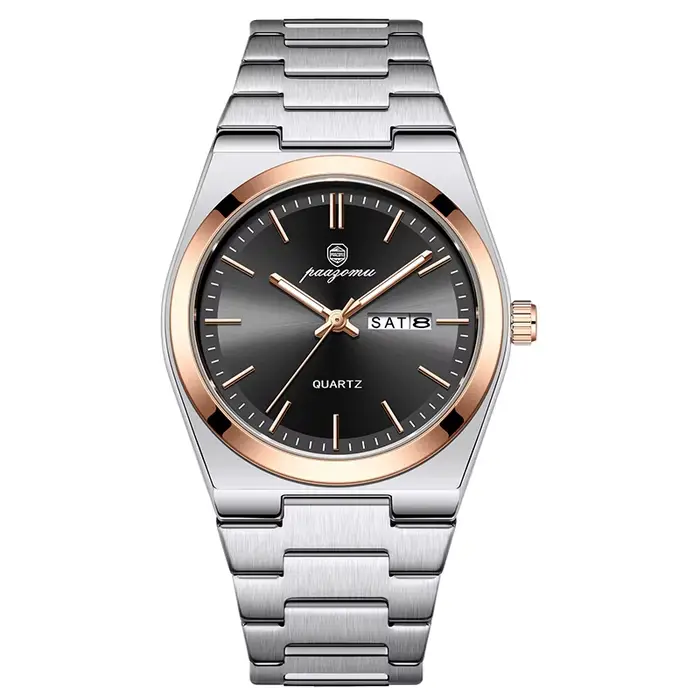Montre élégante PAAZOMU pour femmes, étanche, lumineuse, date, semaine, montres pour femmes, quartz,