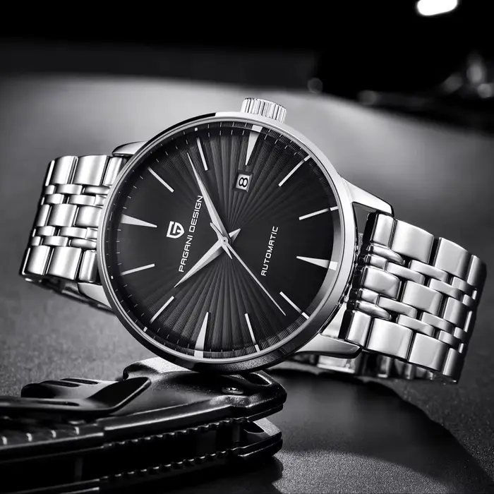 PAGANI DESIGN PD2770 Montre mécanique automatique pour homme Mouvement Seagull 2813 Cadran 43MM Étanche 100M Acier inoxydable reloj