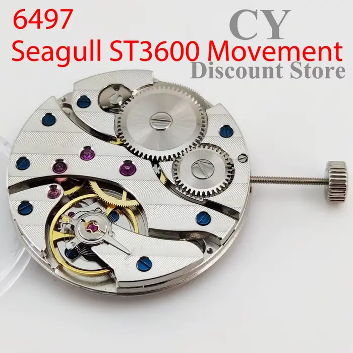 Mouvement mécanique haute précision 17 bijoux remplacer ETA 6497