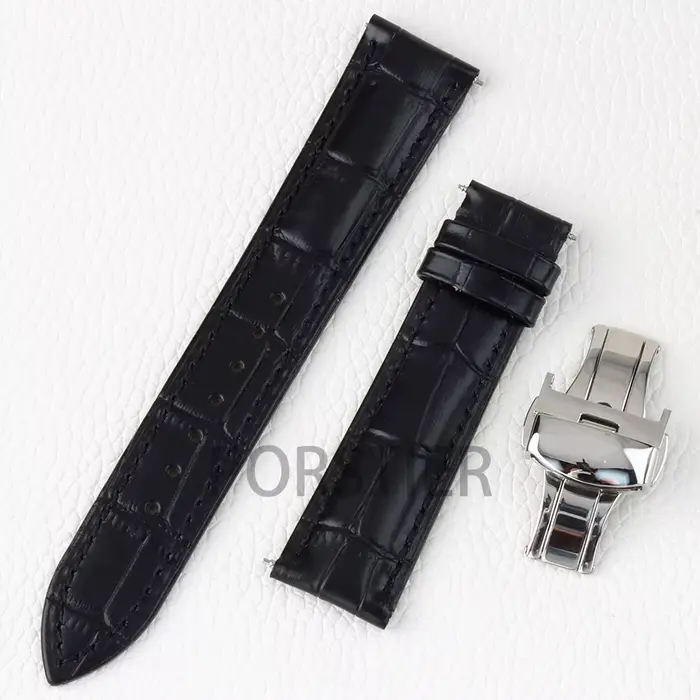 Boîtier pour homme en or rose 40 mm, verre bombé, acier inoxydable massif, pour mouvement Cocktail n