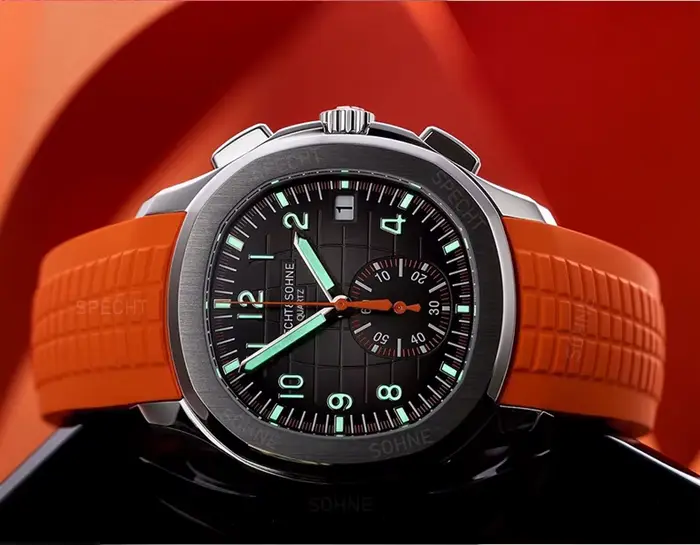 Montres pour hommes Top marque de luxe étanche aiguilles lumineuses chronographe montre-bracelet