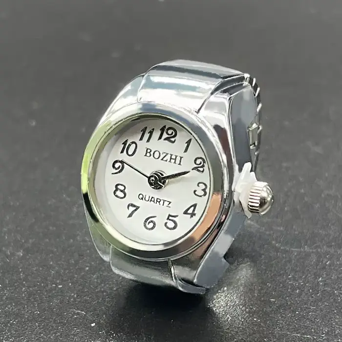 Montre à Quartz classique pour Couple, Mini montre à doigt multicolore décontractée, bijoux de fête