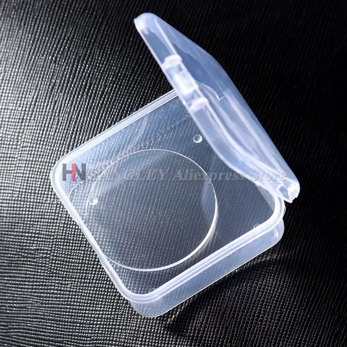Verre de montre saphir plat 1.0mm/1.2mm d'épaisseur dans les diamètres 28-32mm cristal Transparent 1 pièce 29mm 30mm
