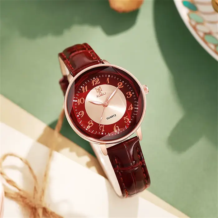 Mode Vert Montre Femmes Affaires 2025