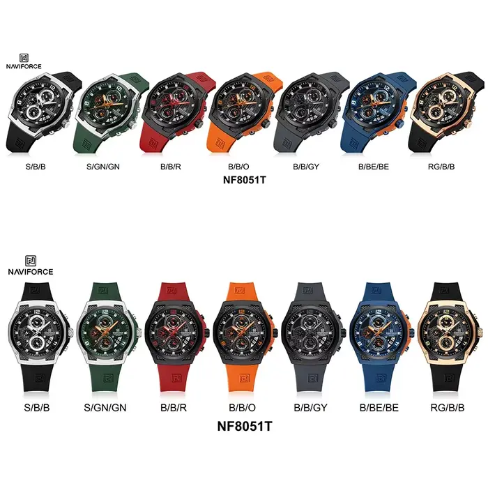 Montre-bracelet de sport à quartz étanche pour homme