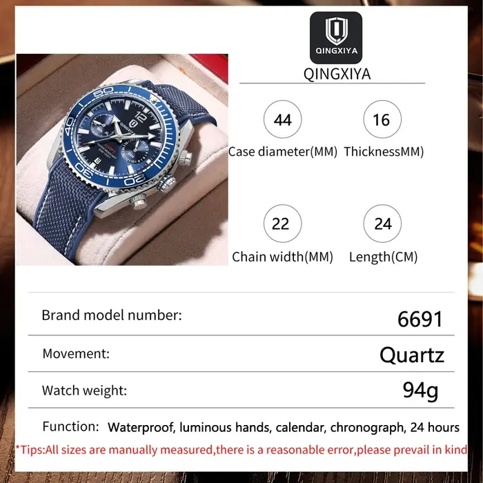 QINGXIYA mode chronographe montre à Quartz hommes bracelet en Silicone étanche calendrier 24 heures