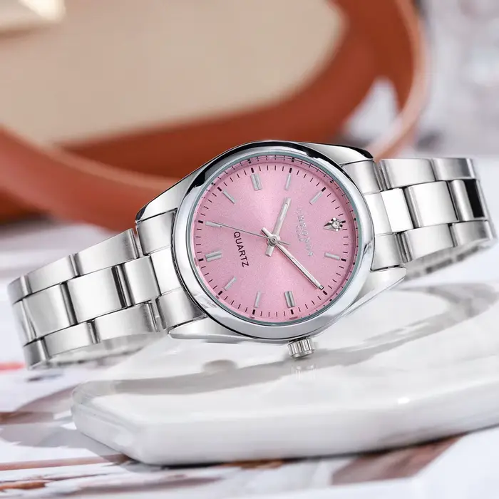 CHRONOS – montre-bracelet de luxe originale pour femmes, étanche, en acier inoxydable, à Quartz, ten