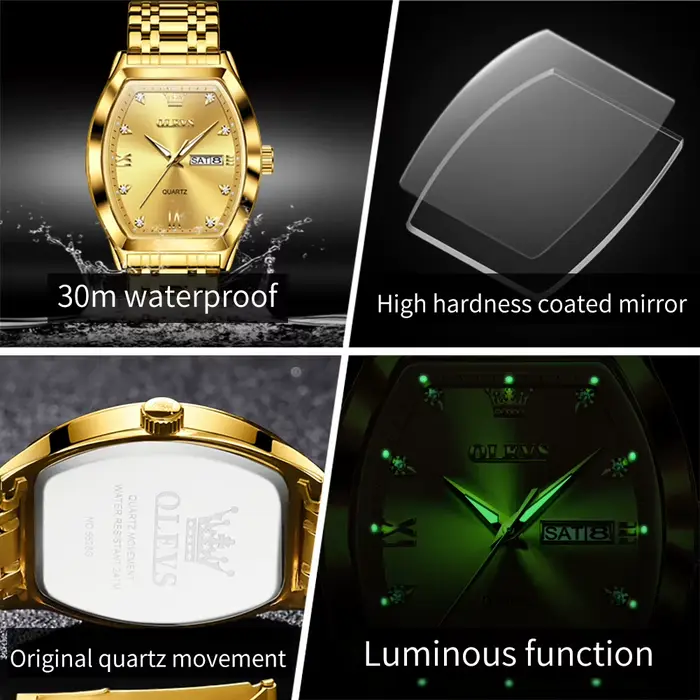 OLEVS 5528 montre pour hommes marque originale affaires