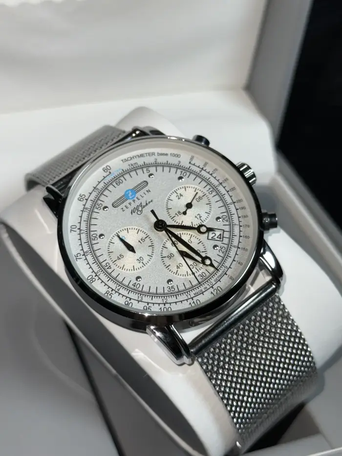 Nouvelle montre Zeppelin classique rétro automatique avec date pour homme, montre de sport décontrac