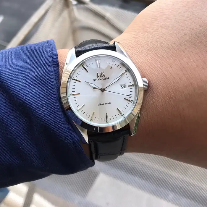 Montre KEAOIRUS Antique Automatique avec Bracelet en Cuir pour Hommes Occasions Formelles Informelles