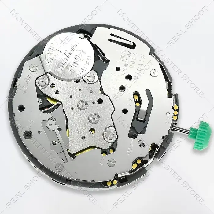 Mouvement iosn Quartz avec roue de date en blanc police moderne pour homme et femme pour différentes occasions spéciales