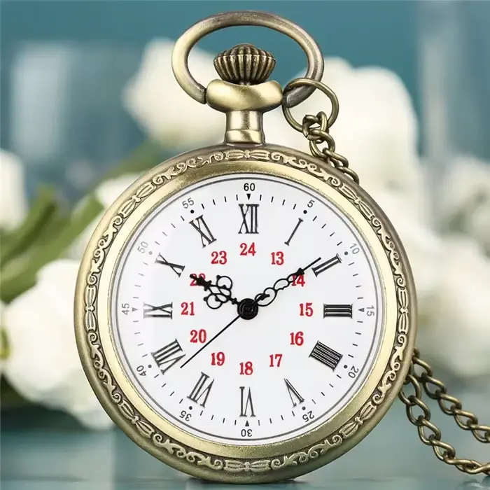 Montre de poche à chiffres romains