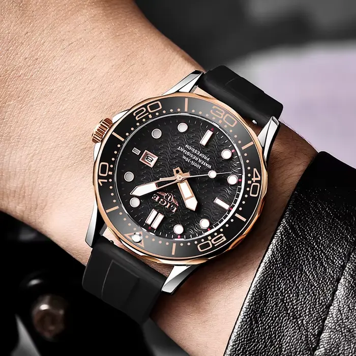 2025 LIGE nouvelles montres pour hommes d'affaires montre de plongée de luxe