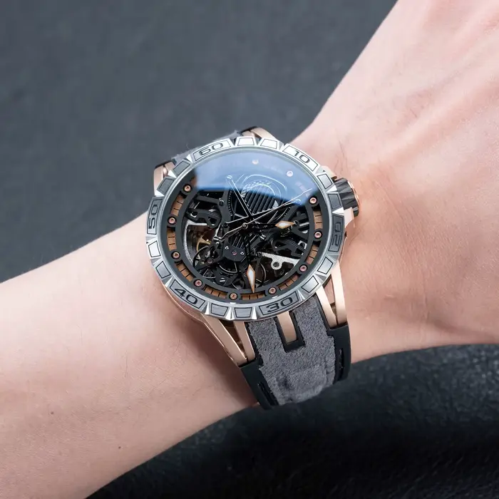 Montre automatique mécanique OBLVLO pour homme