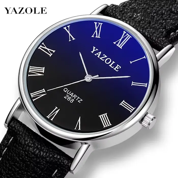 Montres-bracelets de mode pour hommes montres à Quartz analogiques