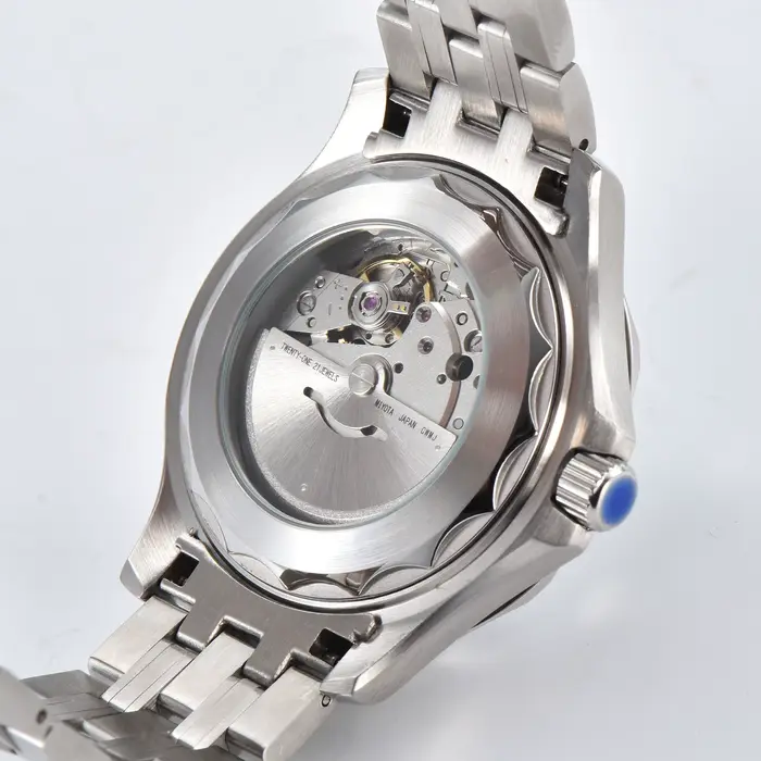 41MM 007 montre de luxe pour hommes japon mis5 8215 montres mécaniques automatiques en acier inoxydable étanche bracelet