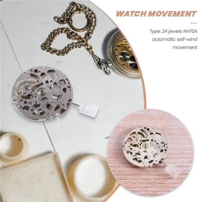 Mouvement de montre automatique AFOURT-Japan NH70/NH70A