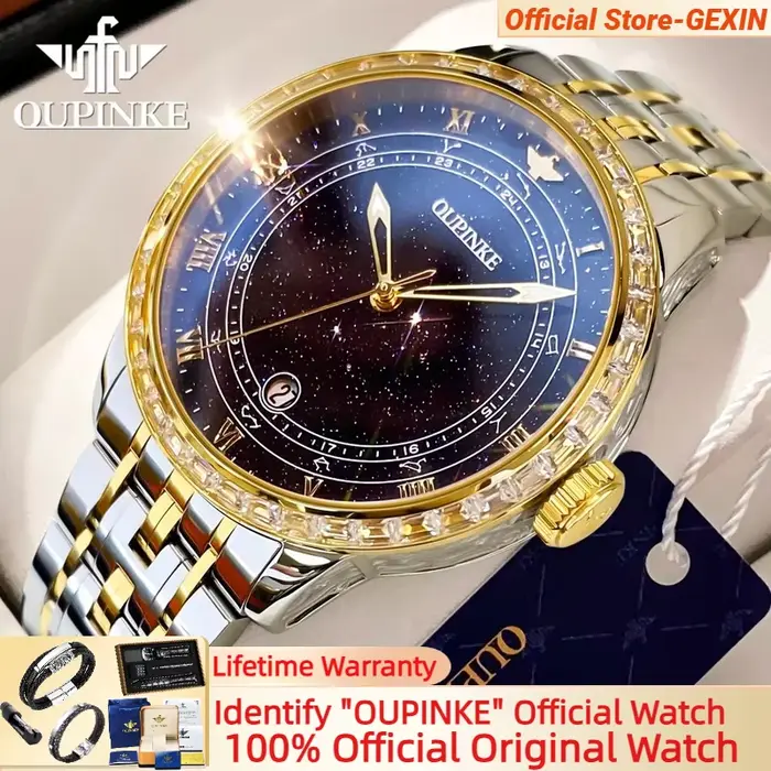 OUPINKE – montre automatique originale pour hommes