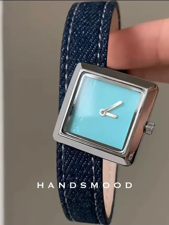 Montre de luxe pour femme de ton bleu, nouveau Style, montre à Quartz pour femme, mode Premium, mont