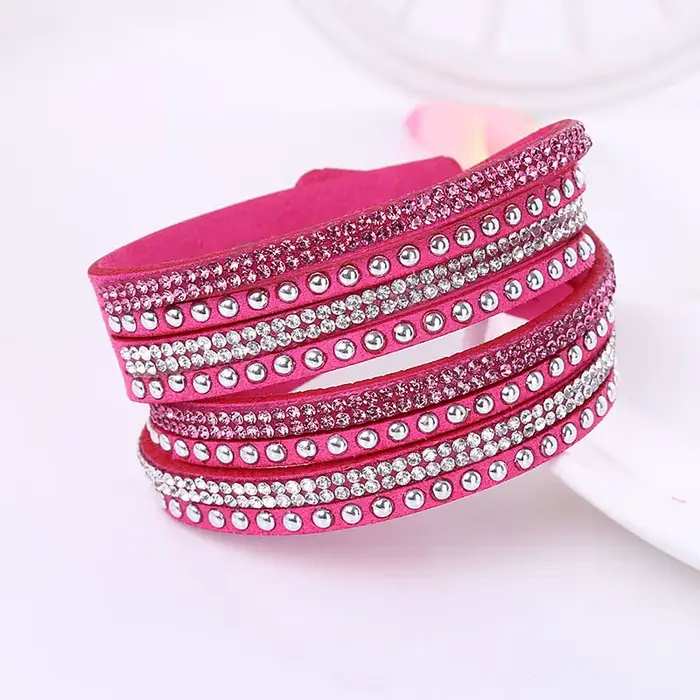 Bracelet en cuir Punk nouvelle mode