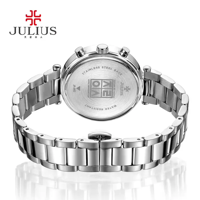 Montre multifonction quartz pour femmes élégante résistante à l'eau avec affichage date et jour pour occasions sportives et professionnelles