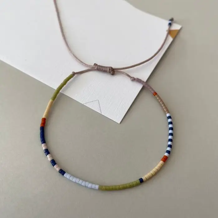 Bracelet pour femmes, accessoires colorés Y2k, bijoux, cadeau, Pulseras Mujer faites à la main avec 