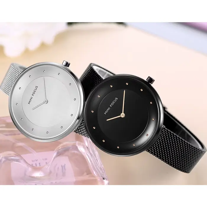 MINI FOCUS-Montre de Luxe à Quartz pour Femme