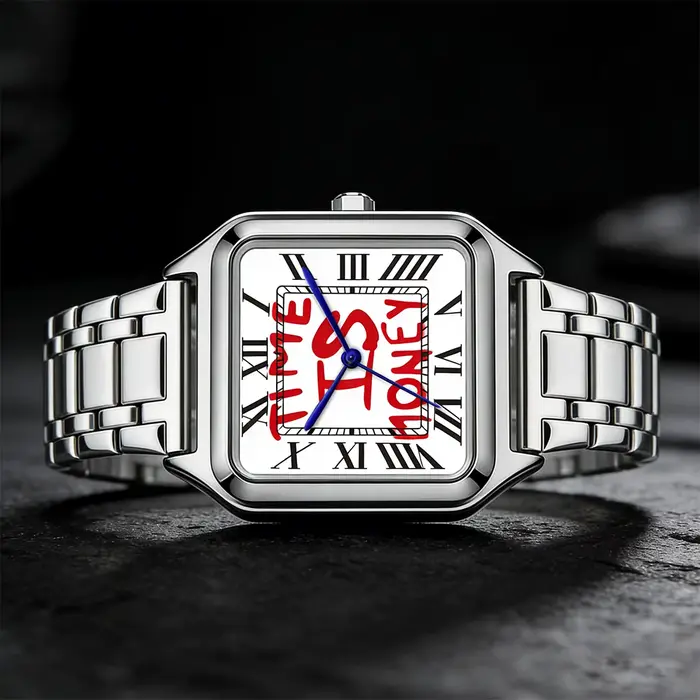 TIME IS MONEY Montre à quartz pour homme