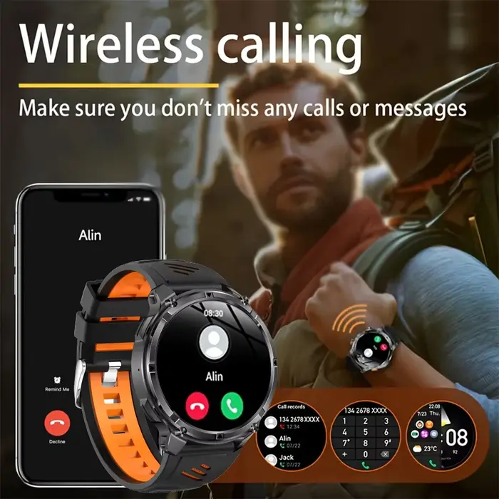 Nouveau T-Rex3 Ultra 1100mAh batterie montre intelligente GPS piste boussole IP69K étanche sport tracker extérieur militaire montres intelligentes