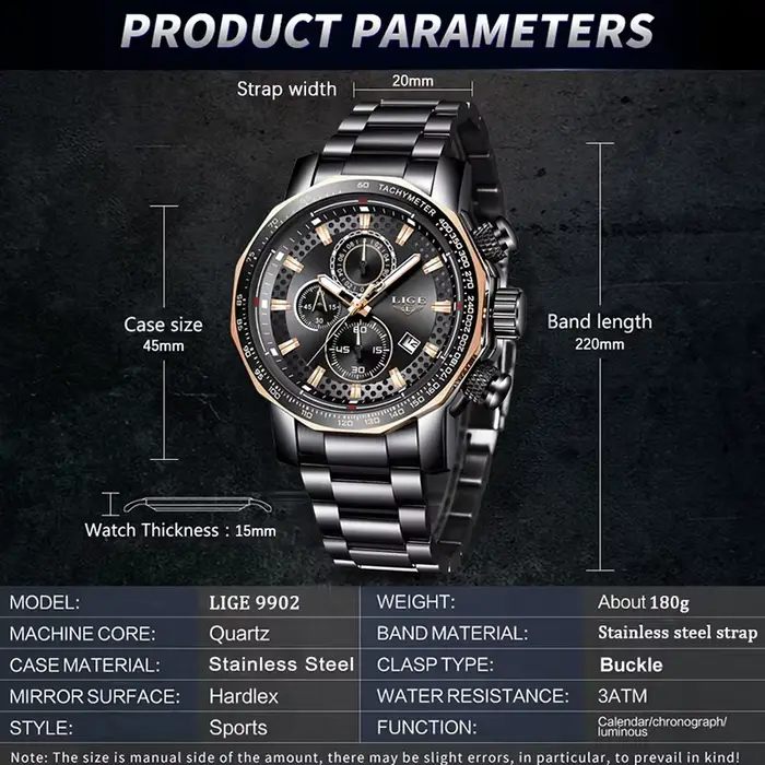 Montres pour hommes LIGE 2026