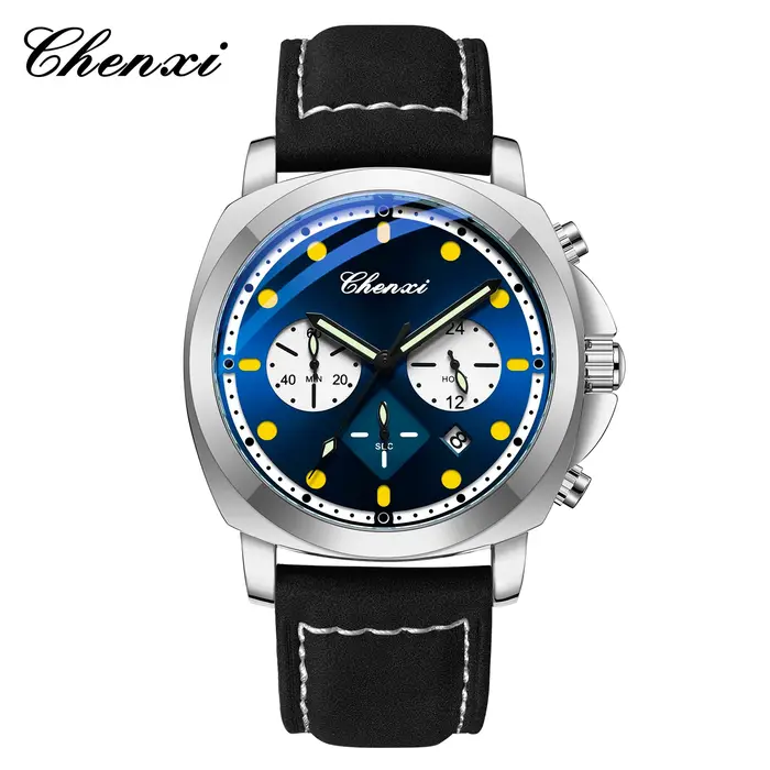 Montre sportive lumineuse tendance pour homme CHENXI