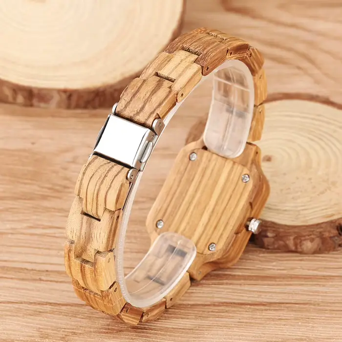 Montres à Quartz classiques de forme carrée pour femmes