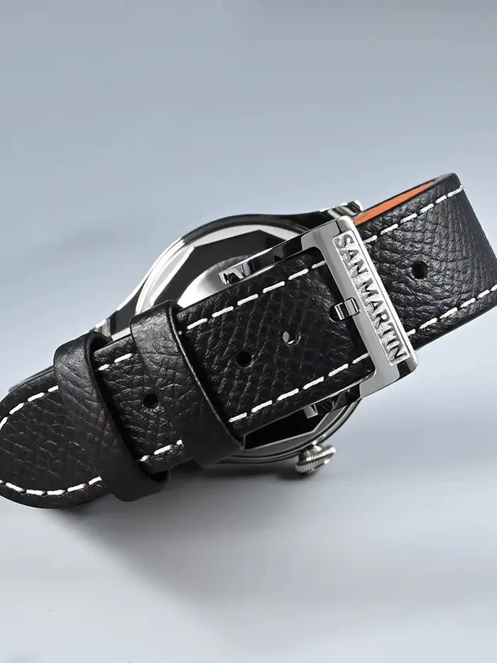 San Martin 38mm montre automatique pour hommes montres mécaniques poignet à remontage