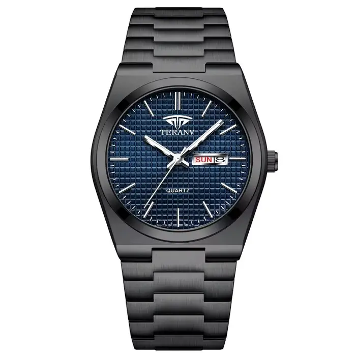Montre pour homme, montre à quartz entièrement automatique