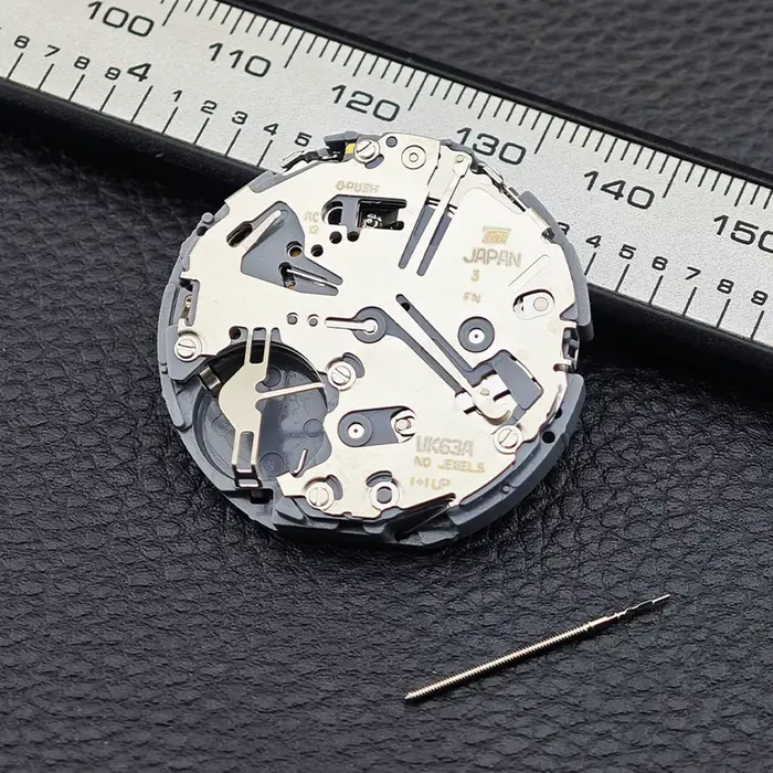 Horloge à Quartz Dwayne Campbell VK63 Mouvement Date à 3 Heures Chronographe Montre Accessoire Occasionnels Spéciaux