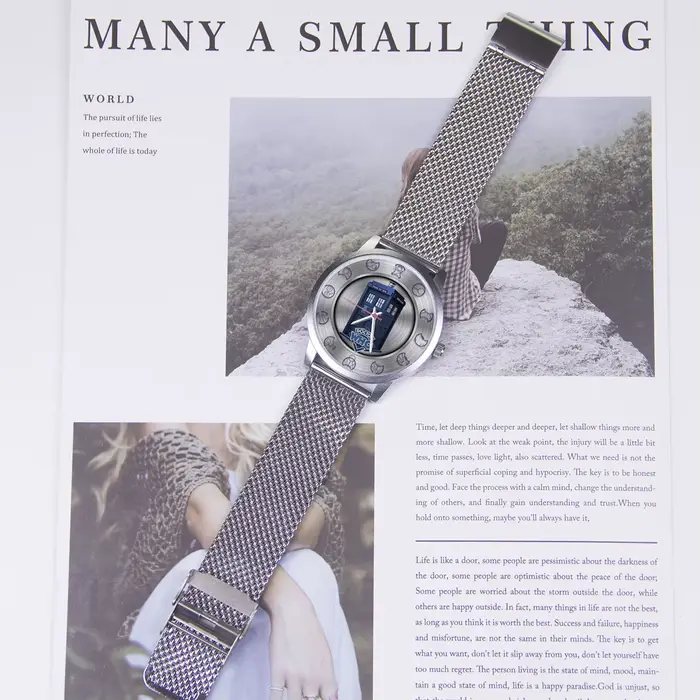 Montre-bracelet personnalisée pour homme