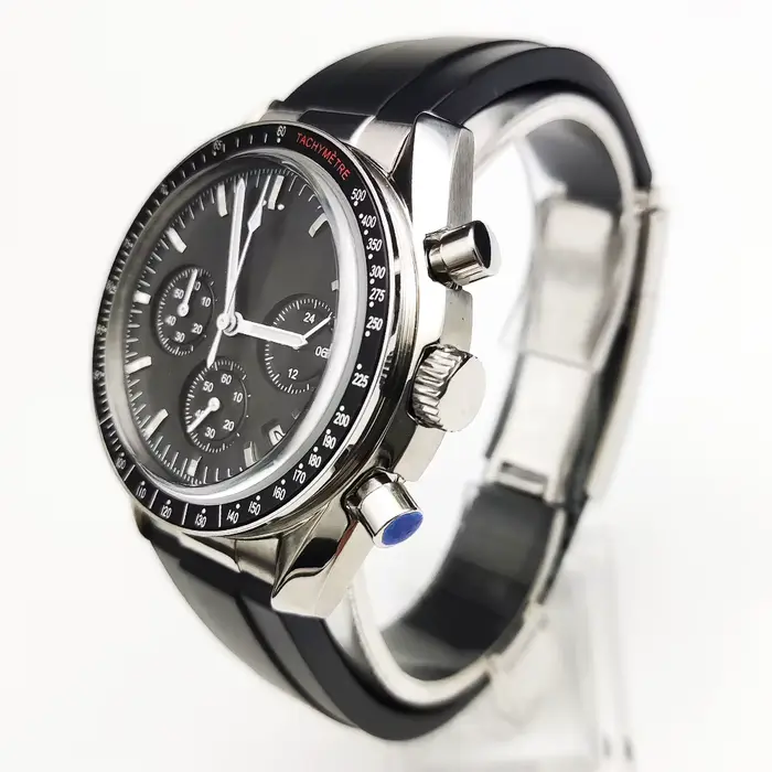Nouvelle Montre Mécanique Chronographe Homme 2026 Luxe Sport Cadran Tachymètre 40mm VK63 Verre Saphir Affichage Date Usage Quotidien Professionnel