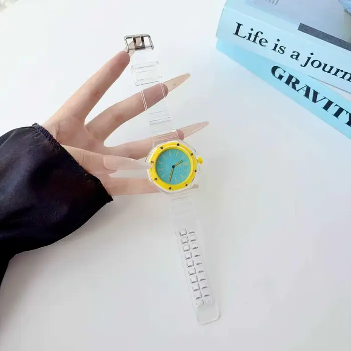 Bracelet de montre en TPU pour Swatch x AP Royal Pop - Bracelet en silicone antichoc Correa, bracele