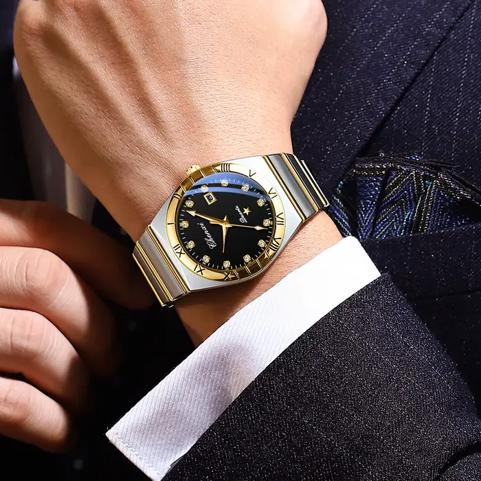 Montres à quartz étanches pour hommes